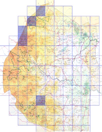 distribution map