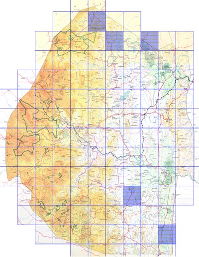 distribution map