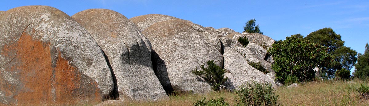 Malolotja granite boulders