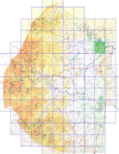 distribution map