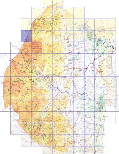 distribution map