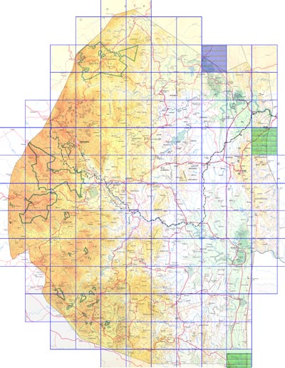 distribution map