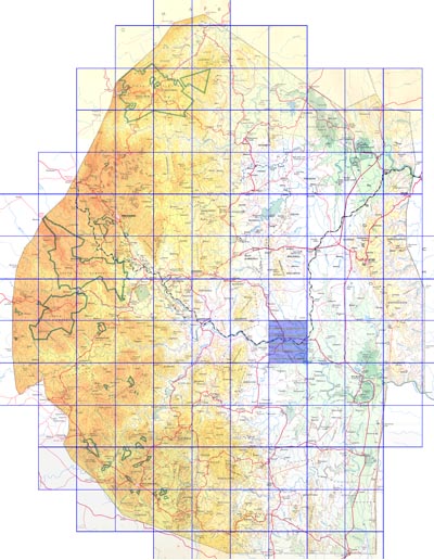 distribution map