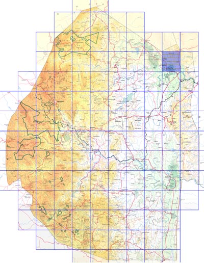 distribution map