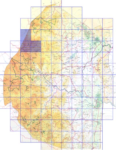 distribution map